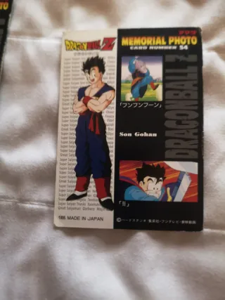 Carta Dragon Ball Z Super Saiyan Son Gokou