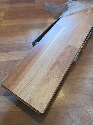 Caja de suelo laminado