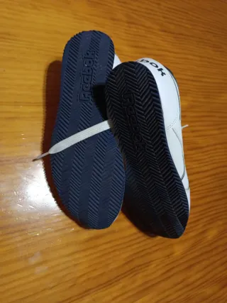 Zapatillas Reebok Blancas y Azules