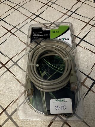 Cable de Red Inves RT-X3 Cat 5E 3m