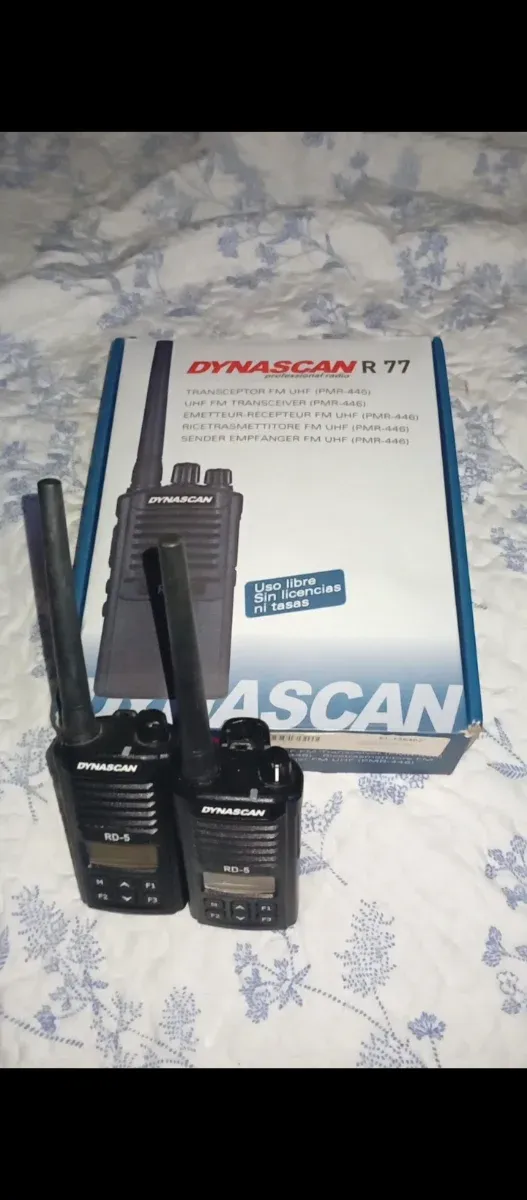 Walkie-talkies Dynascan RD-5  ¡¡PRECIO NEGOCIABLE!