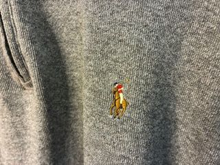 Polo Ralph Lauren Sudadera 1/4 Zip Gris