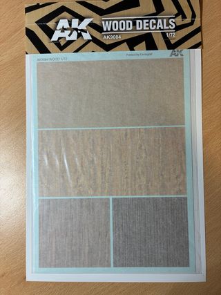 Regalo AK Wood Decals 1/72 AK9084