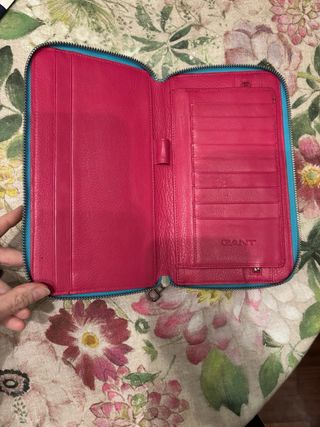 Porta documenti cerniera Gant