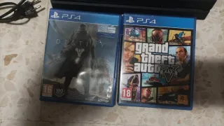 Ps4 Pro 1TB Negra + 2 Mandos + Juegos