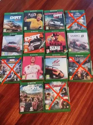 Pack 10 Juegos Xbox One
