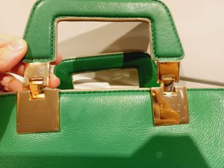 Bolso Purificación García Piel Verde
