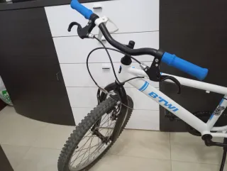Bicicleta BTWIN 20 Blanca