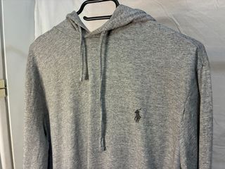 Sudadera con capucha Polo Ralph Lauren gris