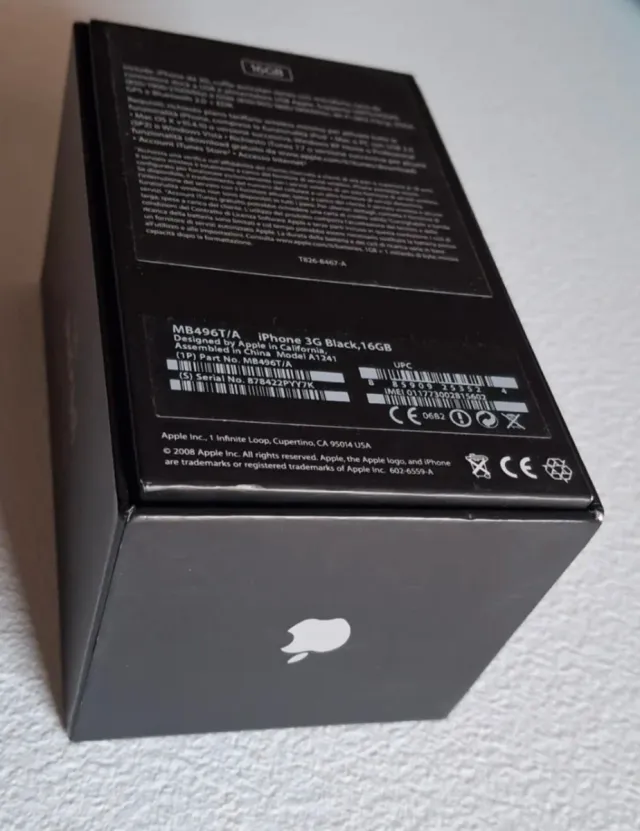 Scatola Originale iPhone 3G Apple