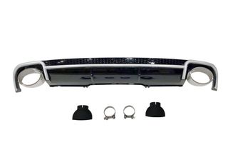 Difusor Trasero Audi A4 B9 2016+ Look Rs4 Abs