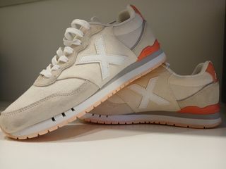 Munich Talla 39 Beige/Naranja Nuevas