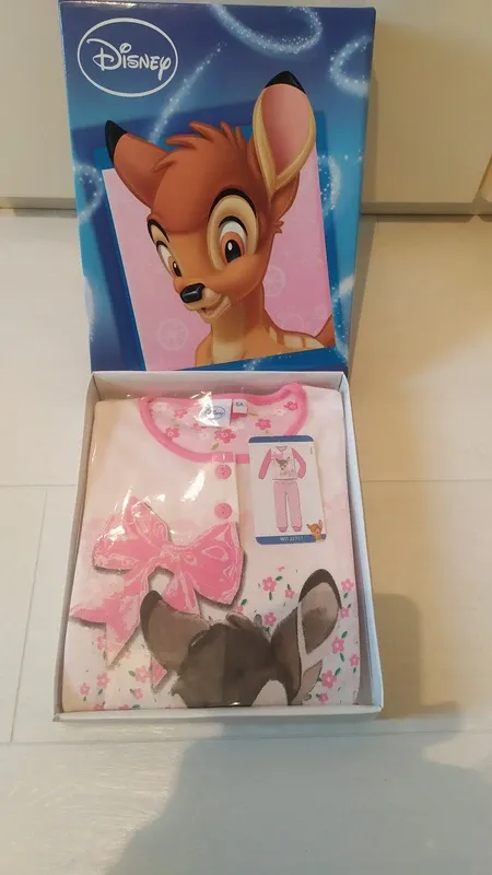 Pigiama Disney Bambi Rosa e Bianco