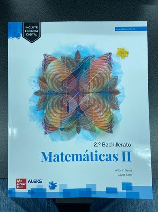 Matemáticas 2.º Bachillerato mc graw hill