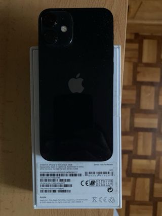 iPhone 12 mini Negro 64GB
