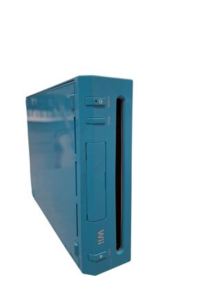 NINTENDO WII AZUL + FUENTE DE ALIMENTACION