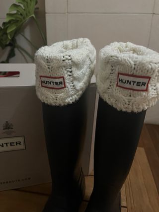 Botas de agua Hunter azul marino