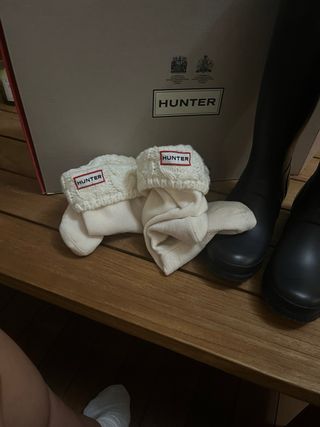 Botas de agua Hunter azul marino