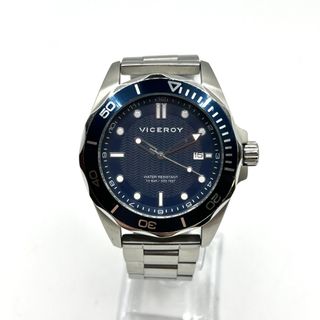 RELOJ VICEROY HEAT 471163 ESFERA AZUL CORREA METALICA