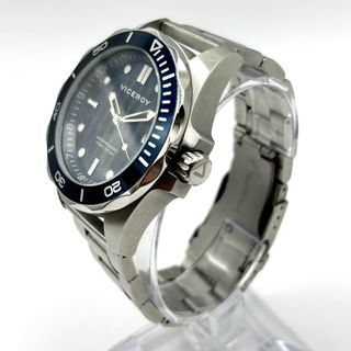 RELOJ VICEROY HEAT 471163 ESFERA AZUL CORREA METALICA
