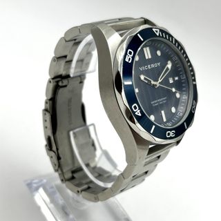RELOJ VICEROY HEAT 471163 ESFERA AZUL CORREA METALICA