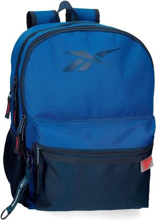Mochila Escolar Reebok Azul 30x40x12 cm