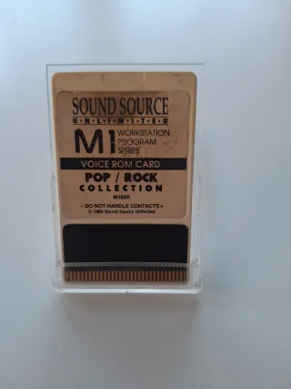 Lote 4 Tarjetas ROM Korg M1 / M1R