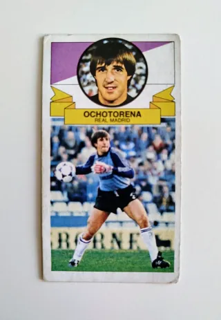 OCHOTORENA REAL MADRID LIGA ESTE 85 -86