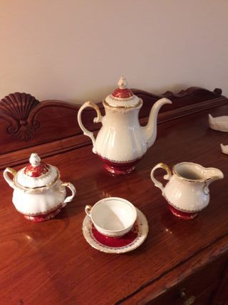 Juego de café vintage porcelana