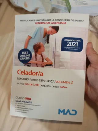 celador temario parte específica volumen 2
