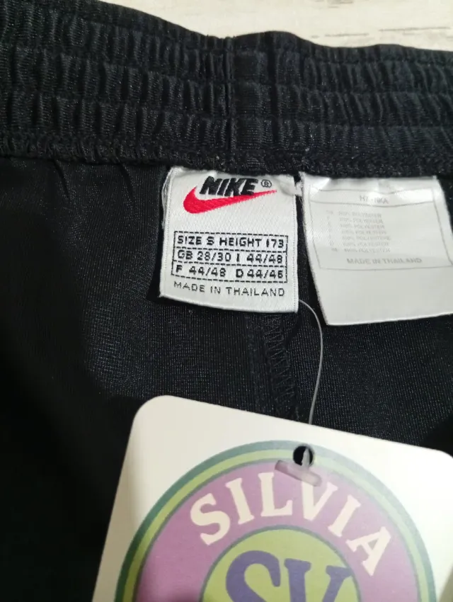 Pantaloni sportivi Nike Vintage 90s neri taglia S 