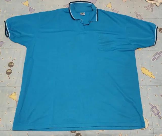 Polo Azul Talla Grande 5XL