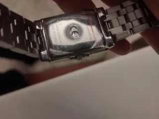 Reloj Lotus Negro y Plateado