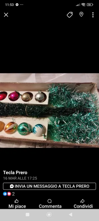 Palline di Natale Vintage da Collezione