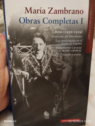 Libros (1930-1939): Obras Completas María Zambr...