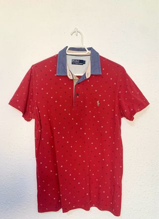 Polo Ralph Lauren M Rojo Estampado