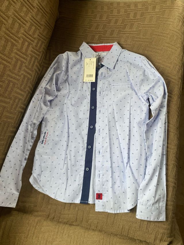 Camisa infantil estampada de tutto-piccolo