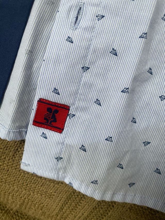 Camisa infantil estampada de tutto-piccolo