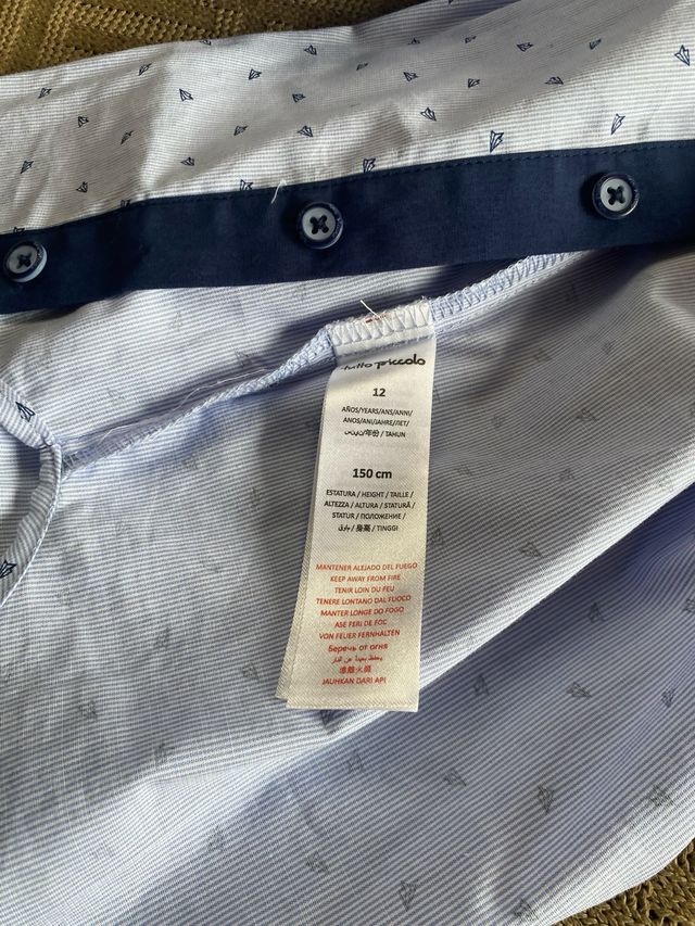 Camisa infantil estampada de tutto-piccolo