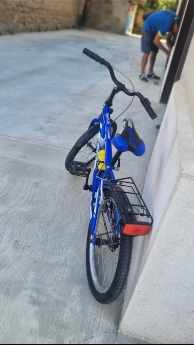 Bicicletta Record Blu