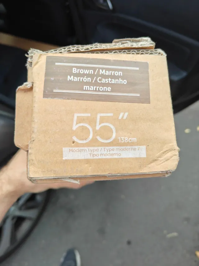 Marco Samsung 55 Marrón Moderno