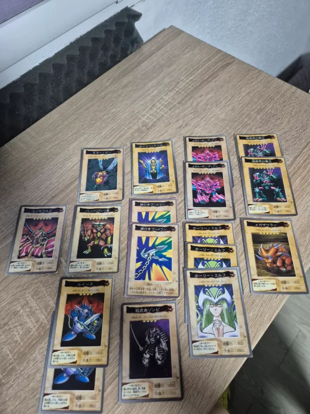 Cartas Yu-Gi-Oh! Bandai 1998