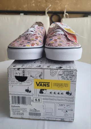 Zapatillas Vans x Peanuts Mujer Talla 37
