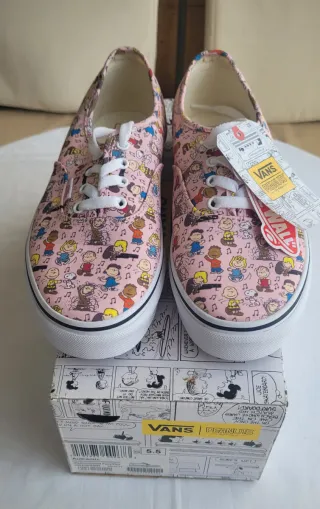 Zapatillas Vans x Peanuts Mujer Talla 37