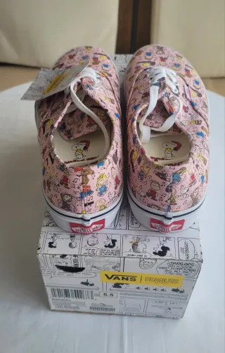 Zapatillas Vans x Peanuts Mujer Talla 37