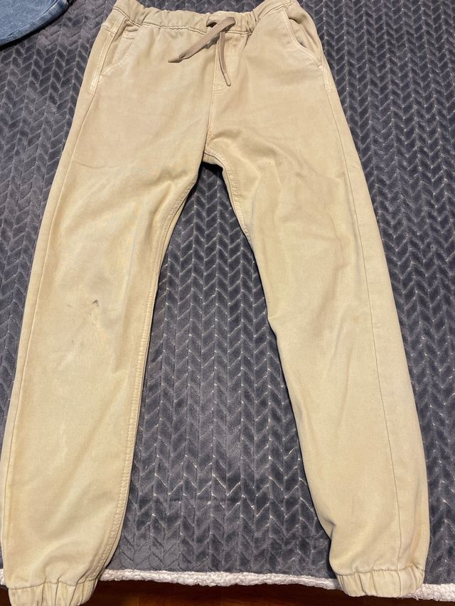 Pantalones beige talla 11/12