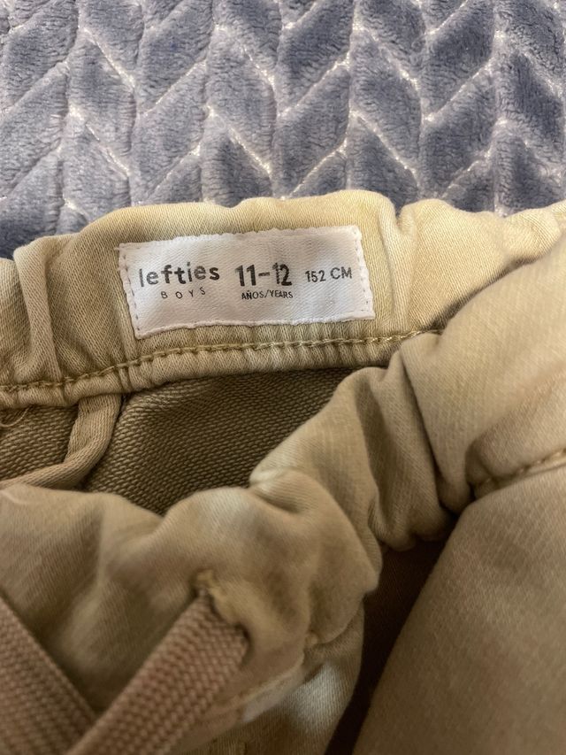 Pantalones beige talla 11/12