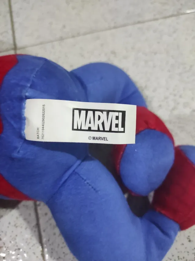 Peluche Spiderman con Ventosas