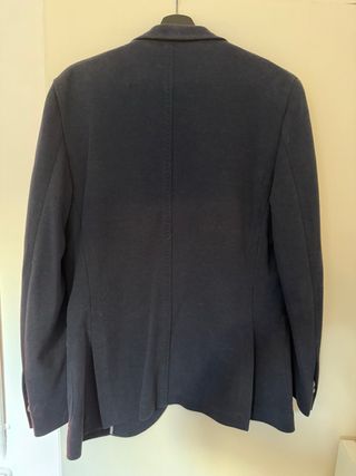 Blazer Massimo Dutti Azul Marino Talla 48