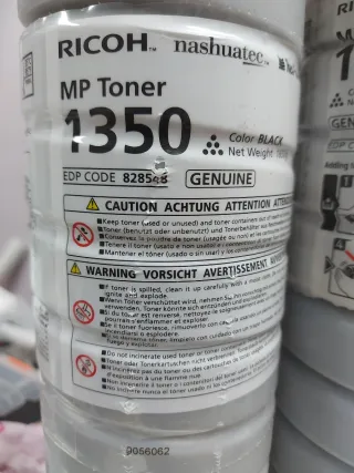 2 TONER RICOH MP 1350 ORIGINAL
ORIGINAL
 